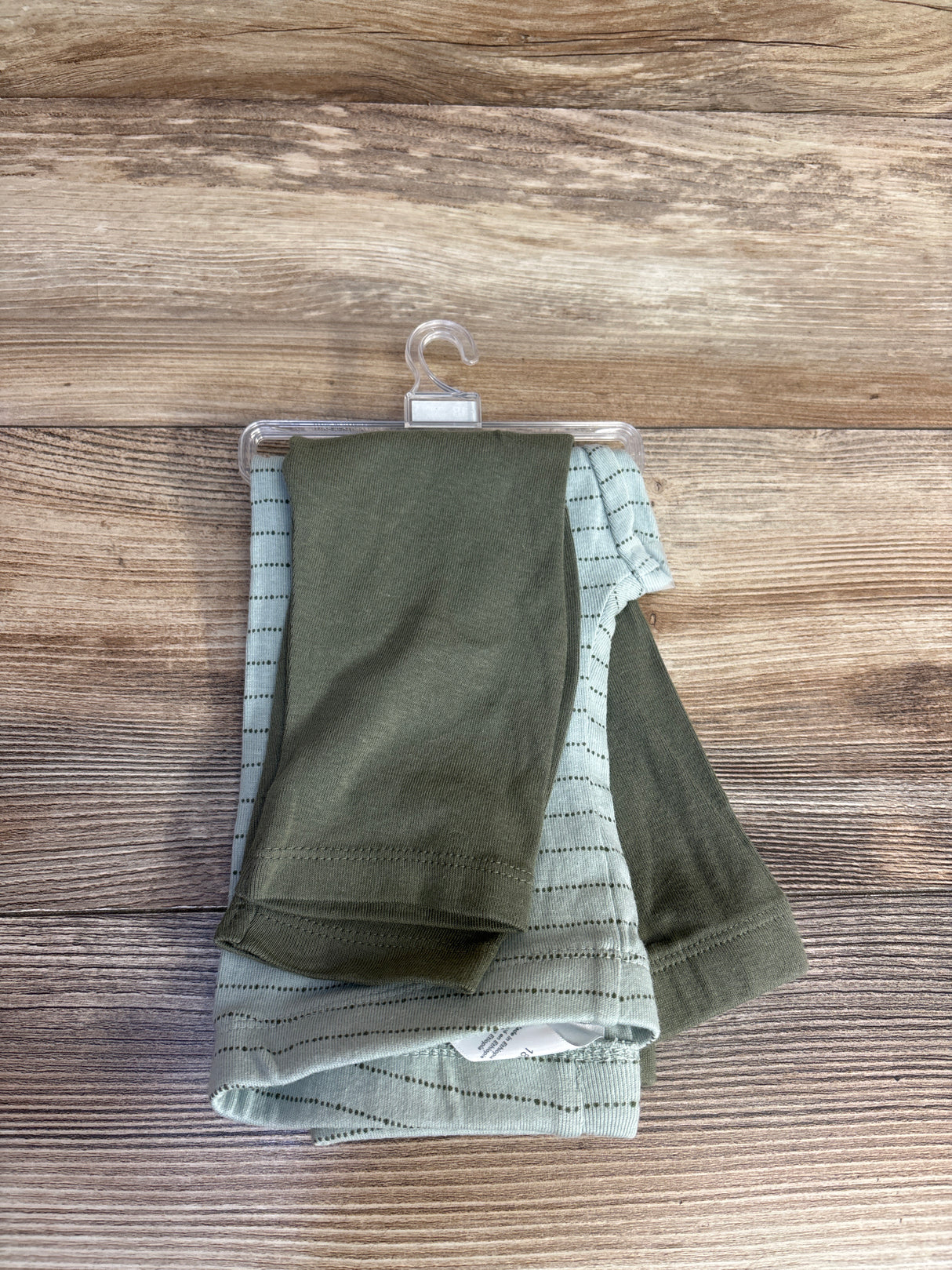 NWOT Just One You 2pk Pull On Pants Green sz 18m