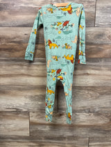 Disney The Lion King Footless Viscose Sleeper Green sz 2T