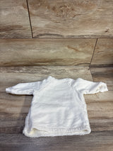 H&M Organic Polar Bear Sherpa Sweatshirt Ivory sz 3m