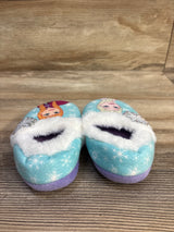 Disney Frozen Slippers Blue sz 7/8c