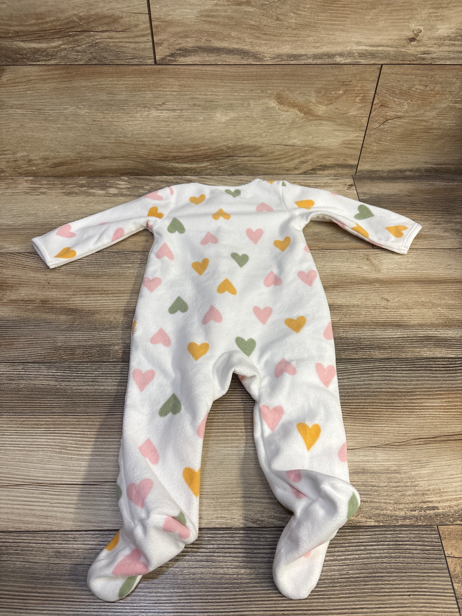 Child of Mine Little Sister Blanket Sleeper White sz 3-6m