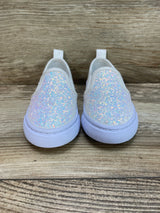 Cat & Jack Madigan Slip-On Glitter Sneakers sz 5c