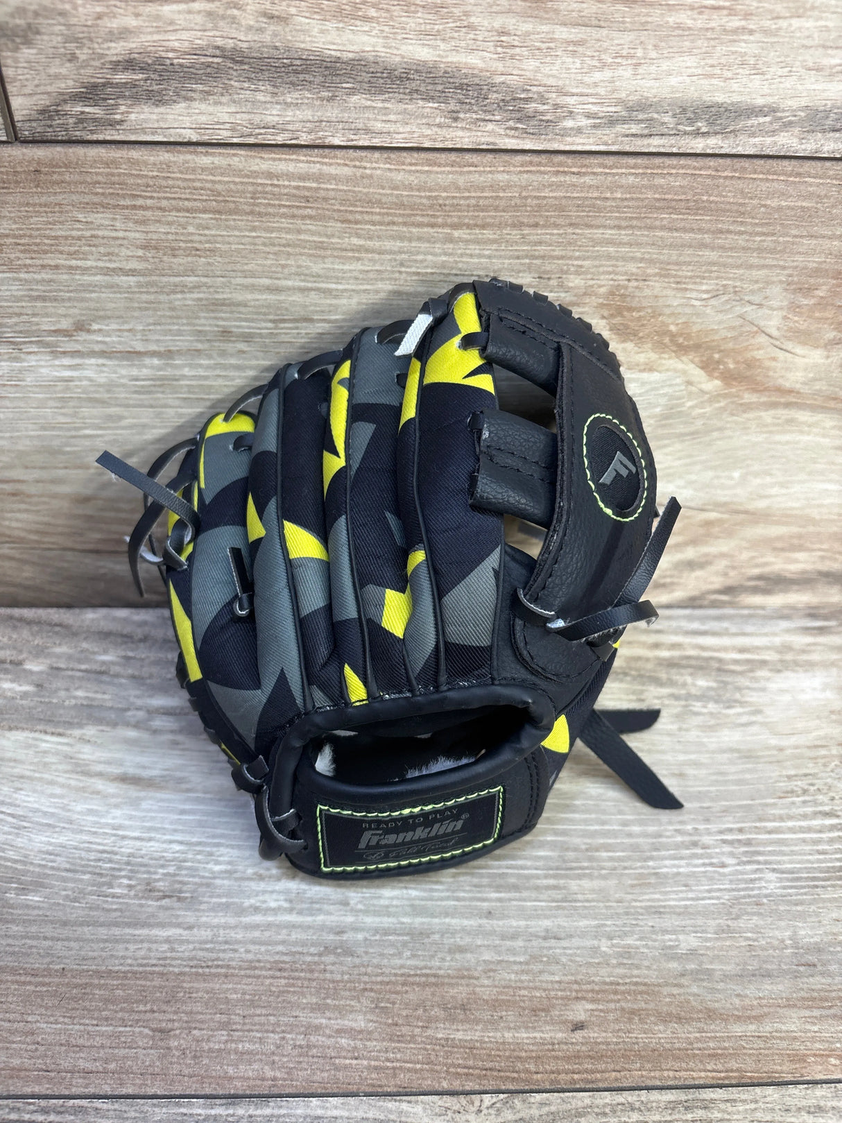 Franklin Sports DigiTek Dura-Bond Lacing Baseball Glove Black