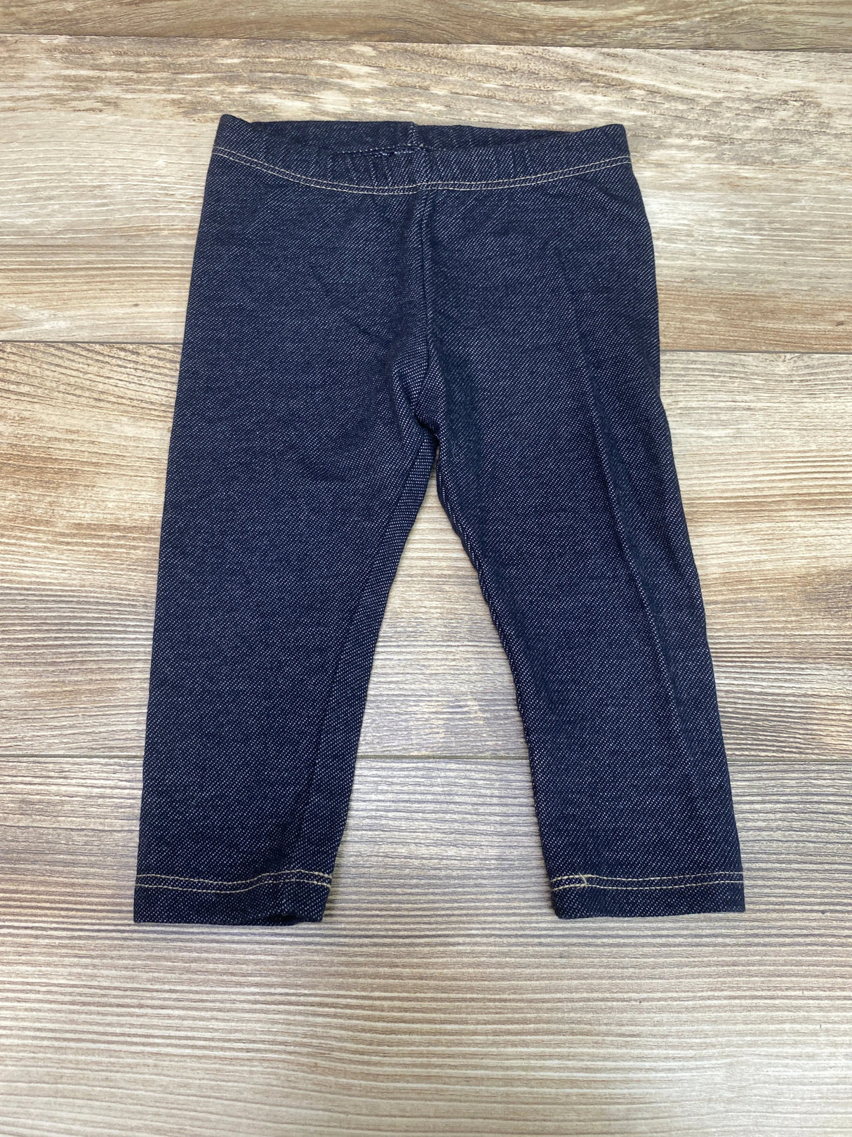 Cat & Jack Faux Denim Leggings Navy sz 18m