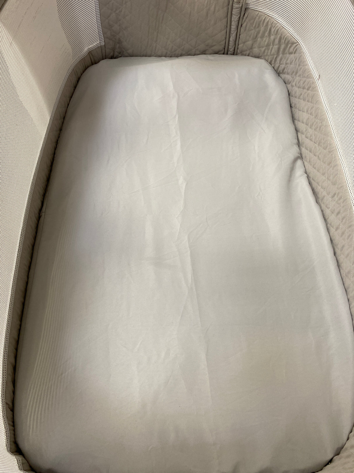 KidsClub Baby Bedside Bassinet Grey