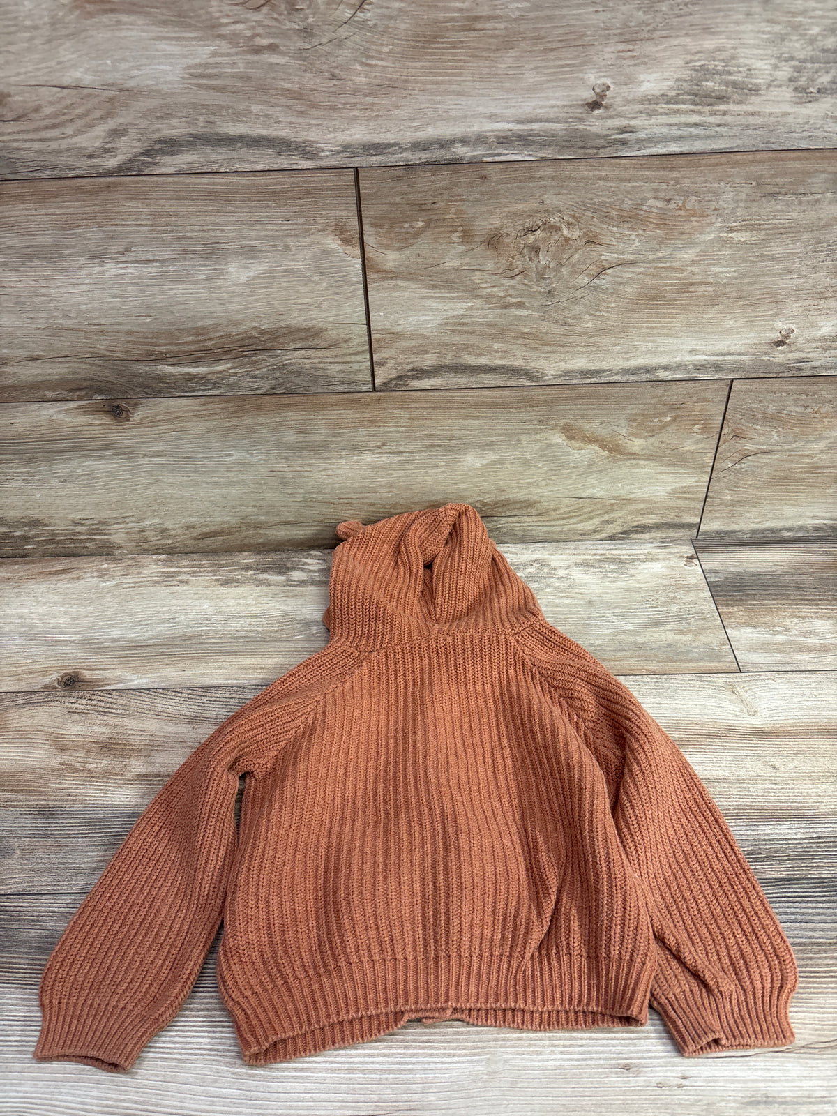 Jamie Kay Knit Bear Cardigan in Butterscotch sz 2T