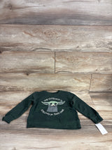 Star Wars The Cuteness Is Strong In This One Sweatshirt Green sz 4T