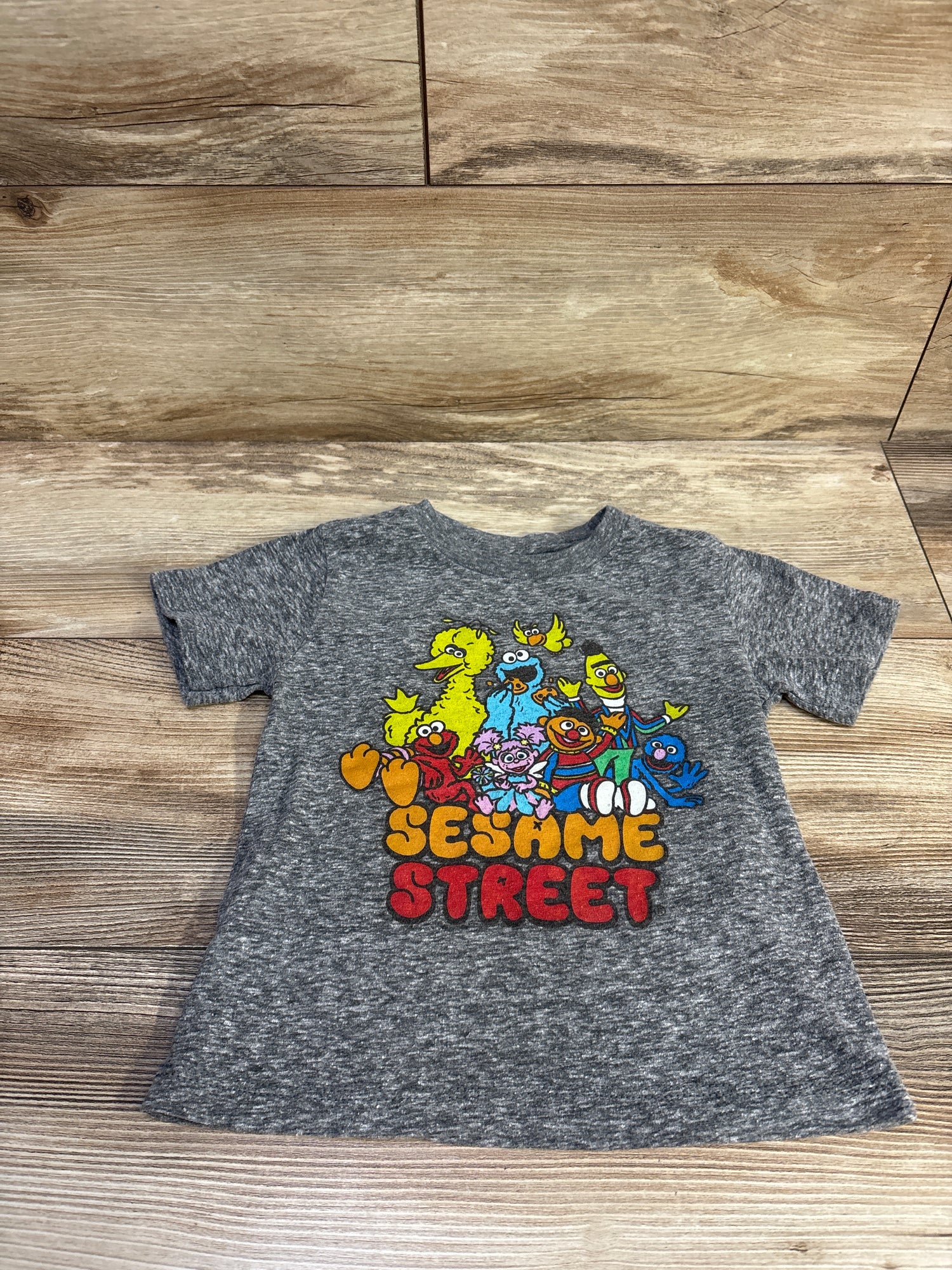 Jumping Beans x Sesame Street Shirt Grey sz 2T
