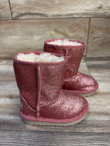 UGG Classic II Glitter Boots Pink sz 6c
