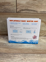 NEW Bright One 27.5x19.6in Inflatable Tummy Time Water Mat