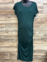 Smallshow Solid Bodycon Dress Green sz Large