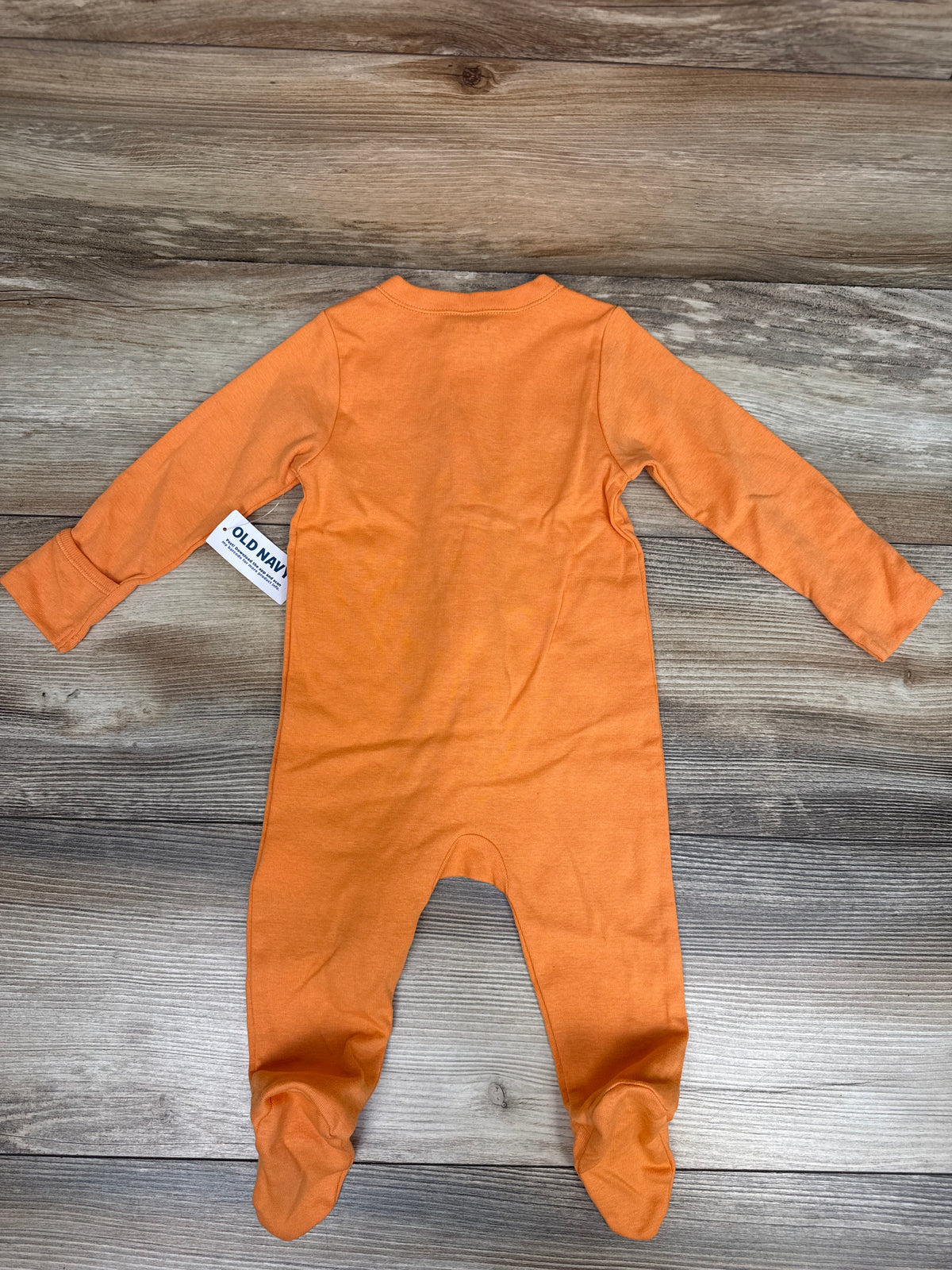 NEW Old Navy Jack-O-Lantern Sleeper Orange sz 6-9m