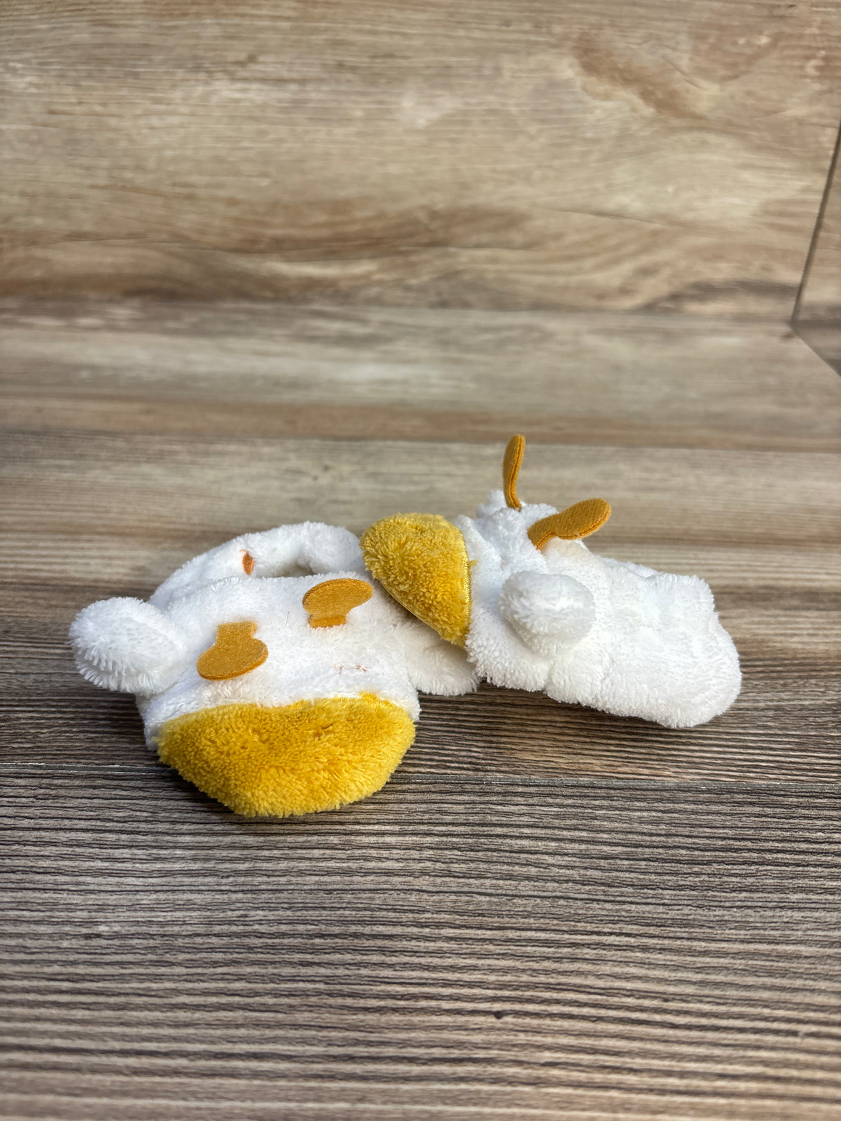 Child Of Mine Plush Slippers White sz 1c