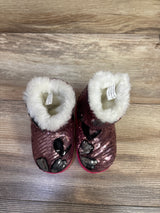Blazin Roxx Western Diana Pink Flower Sequin Boot Slippers Pink sz 6-7c