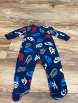 Nike Blanket Sleeper Blue sz 6m