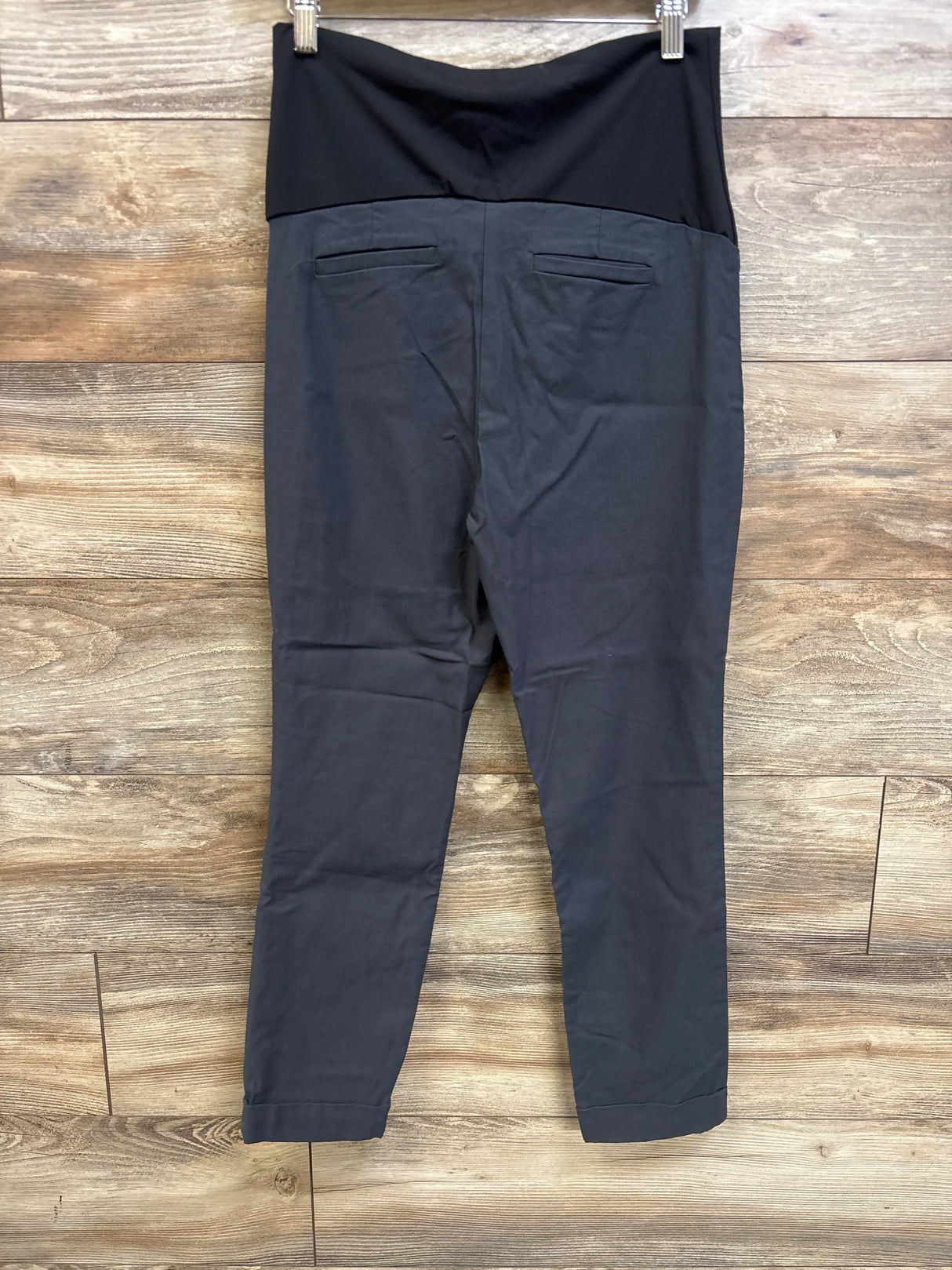 Tribal Cuffed Maternity Pants Grey sz Medium (6)