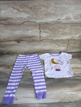 Carter's x Peppa Pig 2pc Pajama Set Lilac sz 4T