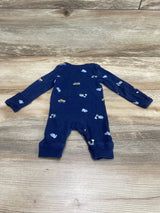 Carter's Construction Coverall Blue sz Newborn