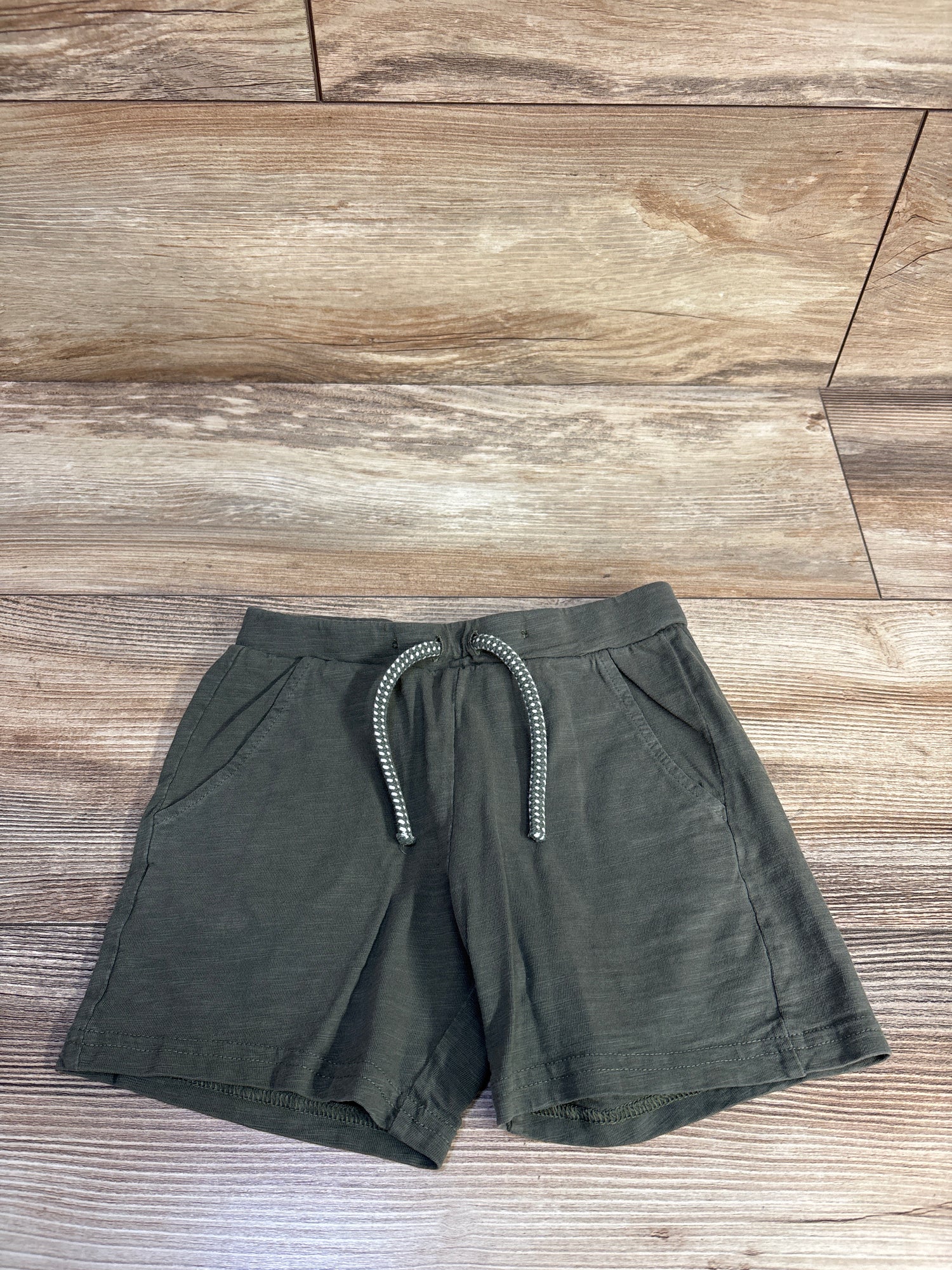Lindex Drawstring Shorts Green sz 3/4T