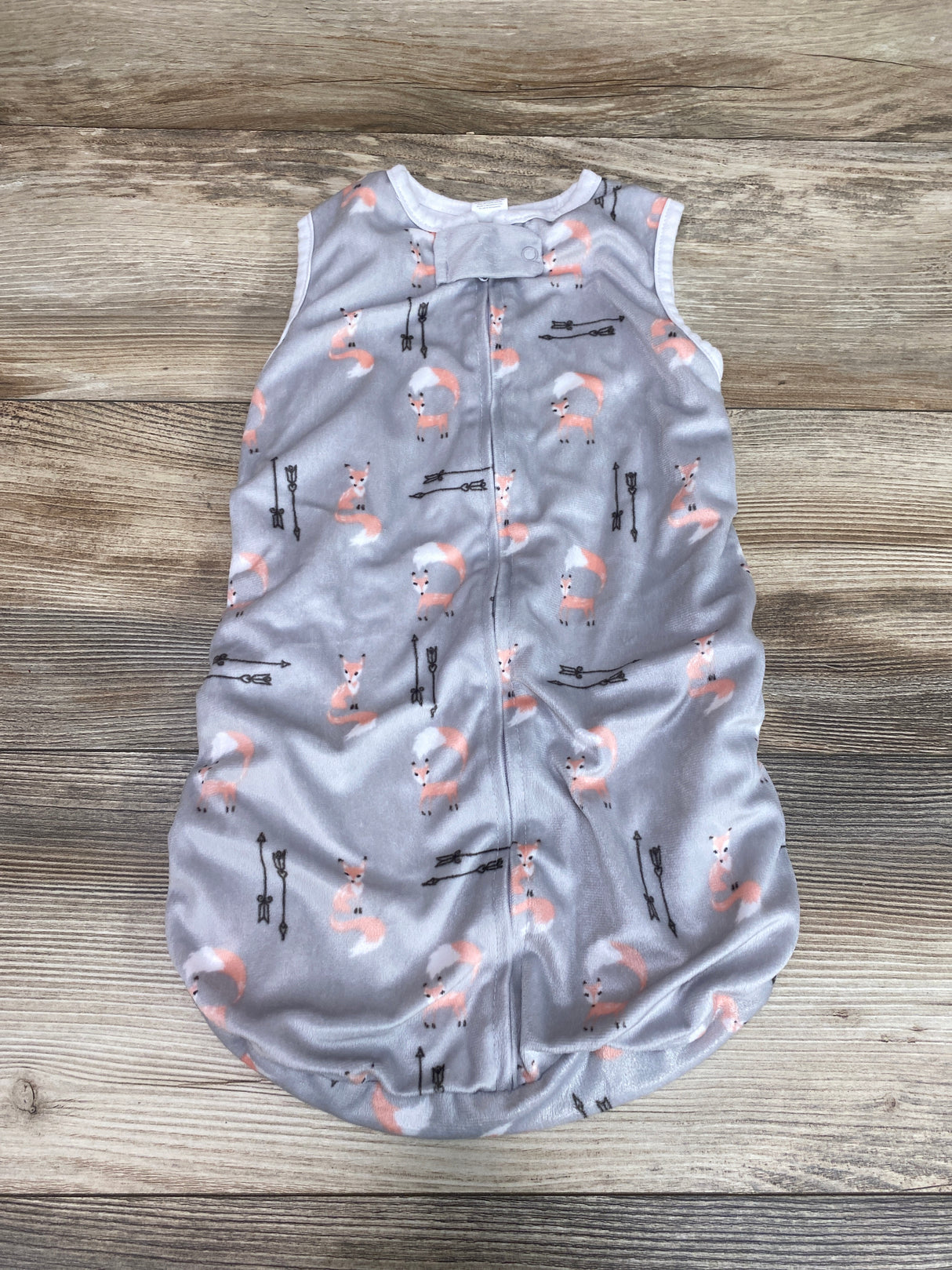 Modern Baby Fox Sleep Sack Grey sz 0-3m