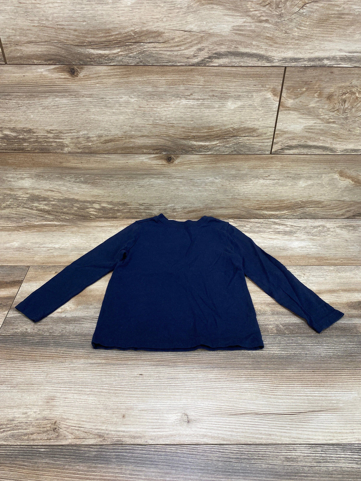 Old Navy Solid Shirt Navy sz 4T