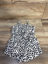Old Navy Sleeveless Shortie Romper White sz 12-18m