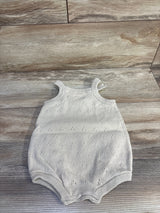 Little Planet Organic Eyelet Bubble Romper Tan sz 12m