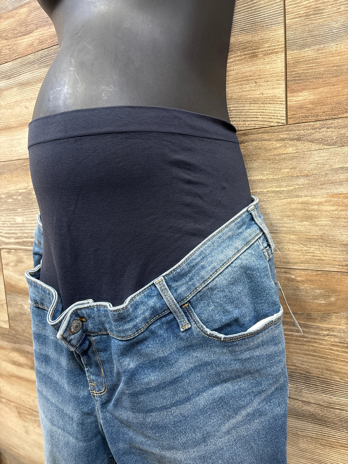 NEW Old Navy Full Panel Maternity Jeans Blue sz XL