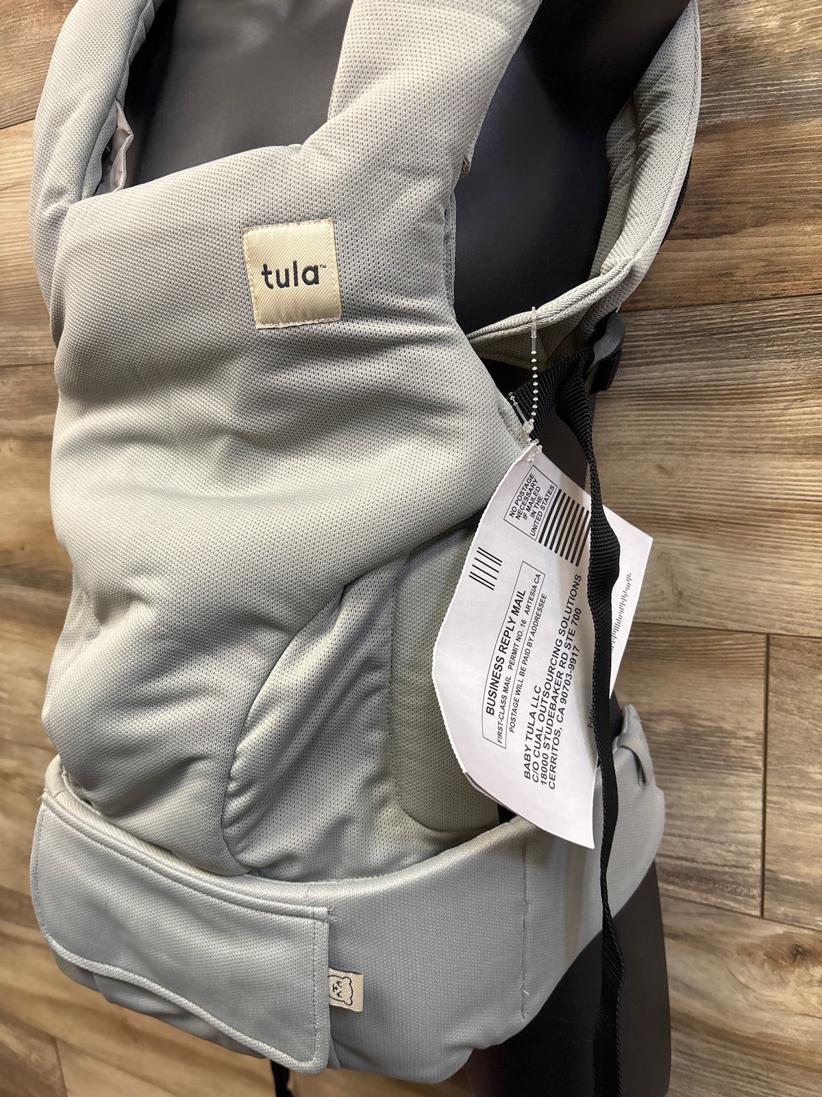 NEW Tula Explore Mesh Muli-Position Baby Carrier - Grey 7-45lbs