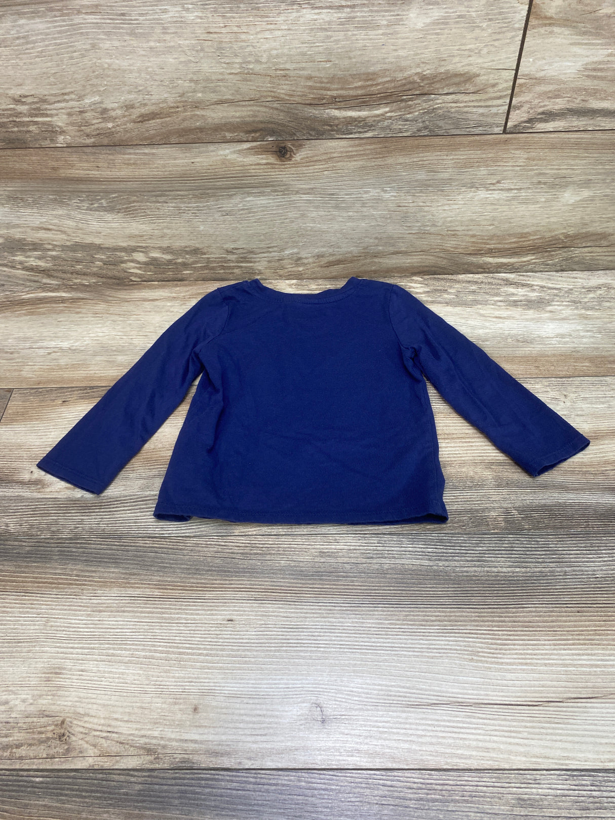 Cat & Jack Long Sleeve Shirt Navy sz 2T