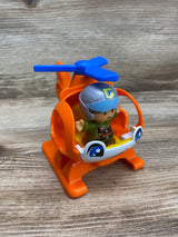 Fisher Price Little People Helicopter, Help A Friend Pick Up Truck & Race Car Set