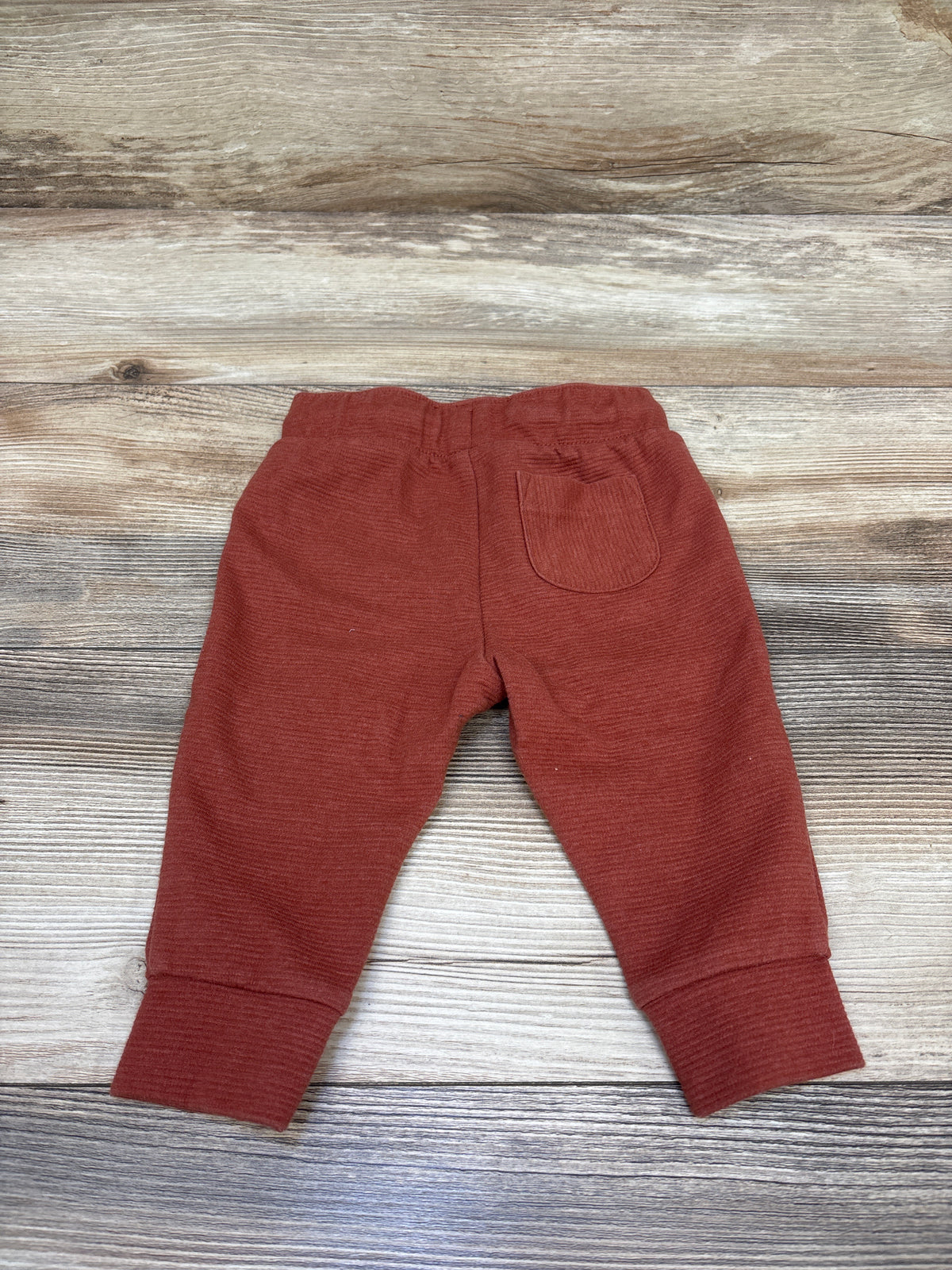 NWOT Cat & Jack Ottoman Knit Joggers in Fiery Brown sz 12m