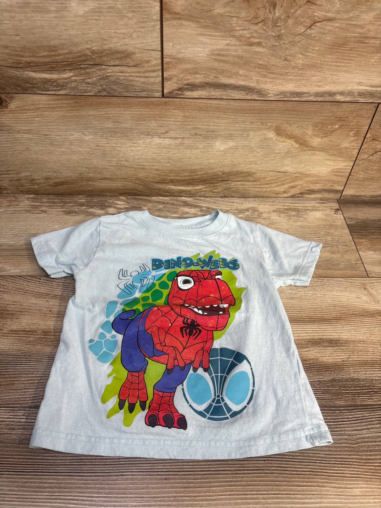Marvel Spider-Man Dino-Webs Shirt Blue sz 3T