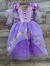 Disney Store Rapunzel/Tangled Costume Dress Purple sz 4T