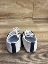 Janie & Jack Saddle Crib Shoes White sz 1/2c