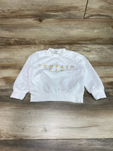 Shein Pumpkin Pie Sweatshirt White sz 4T - Me n Mommy To Be