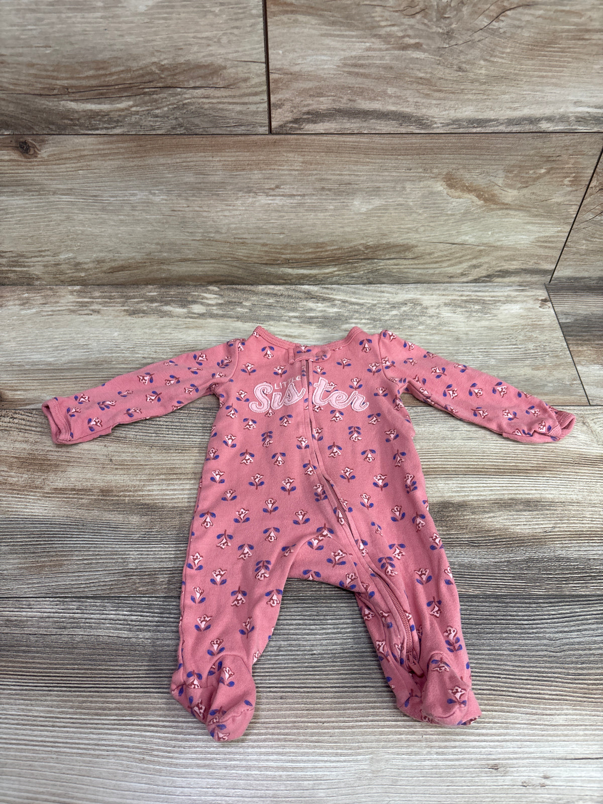 Carter's Little Sister Sleeper Pink sz Newborn