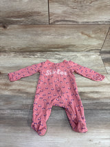 Carter's Little Sister Sleeper Pink sz Newborn