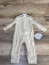 NEW Cloud Island 2pk Leaf So Very Soft Modal Blend Sleepers Beige sz 12m