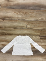 NEW Baby Gap Long Sleeve Pocket Shirt Off-White sz 4/5T