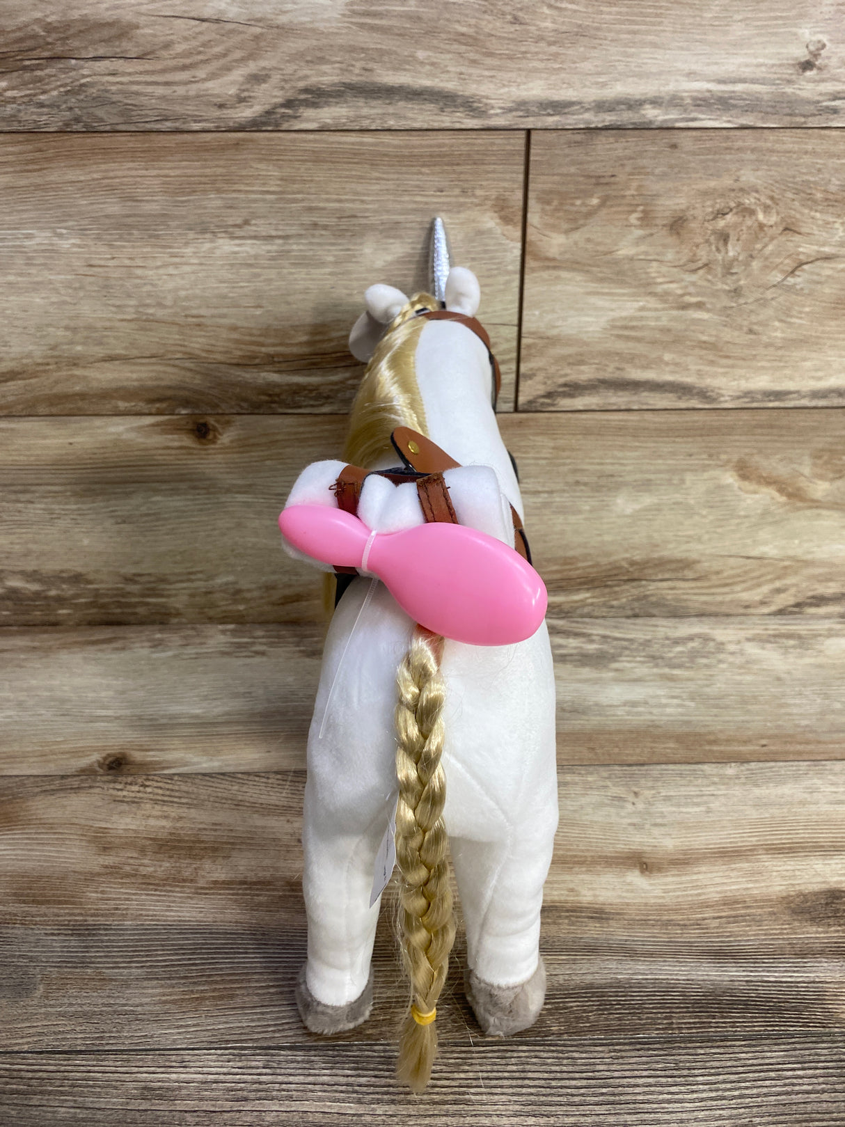 NEW HollyHOME Plush Unicorn Horse White