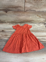 Kate Quinn Bamboo Short Sleeve Dress Orange sz 6-12m