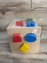 NEW Melissa & Doug Shape Sorting Cube
