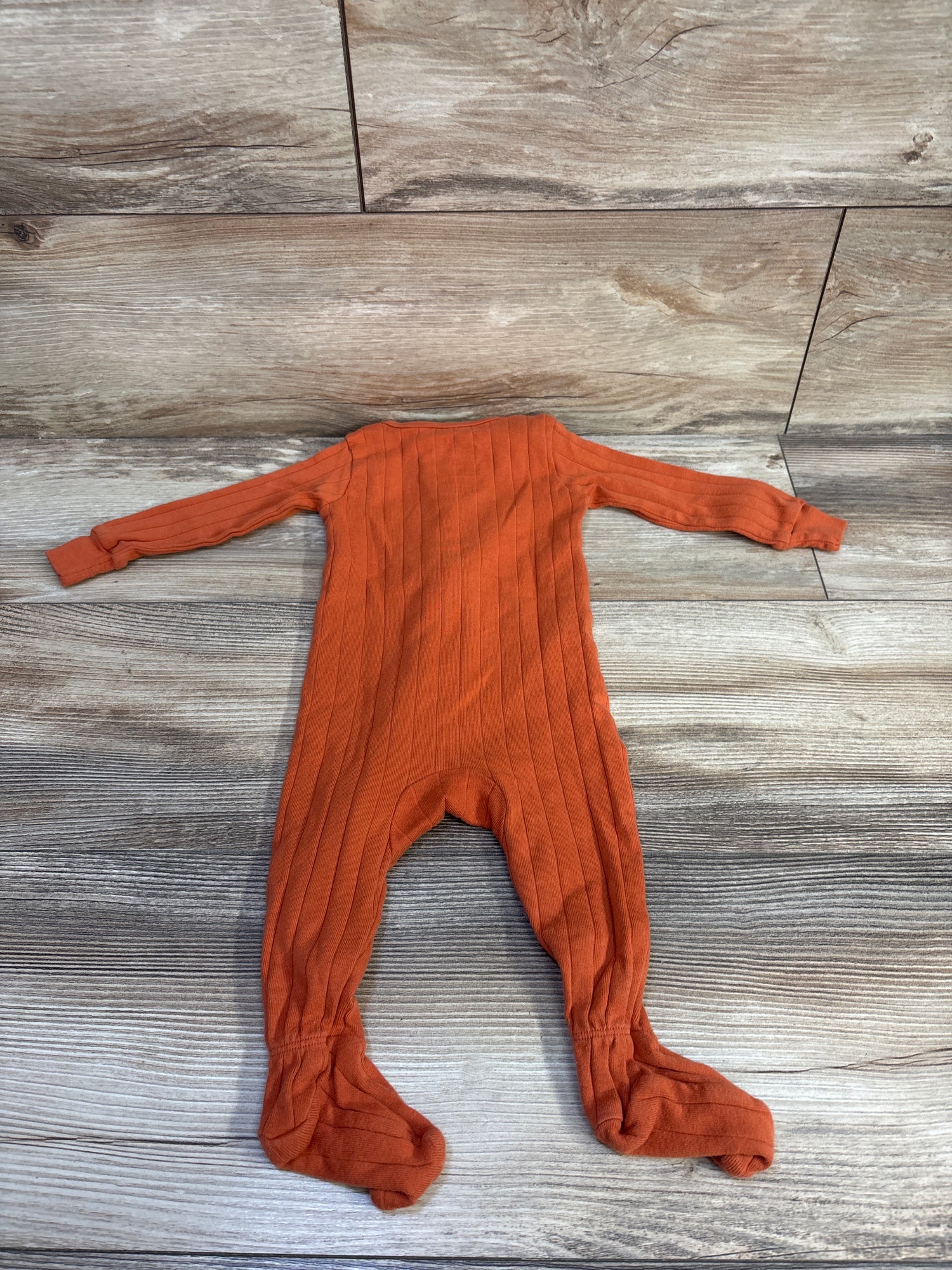 Member's Mark Ribbed Sleeper Orange sz 6m