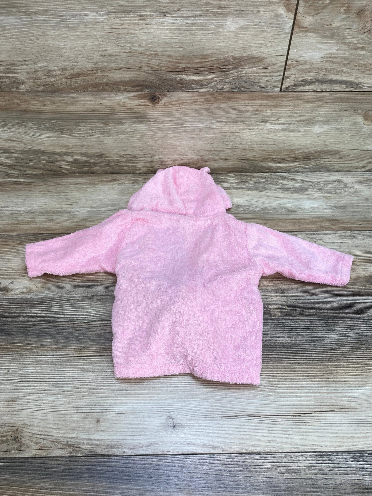 Rene Rofe Hooded Robe Pink sz 0-6m