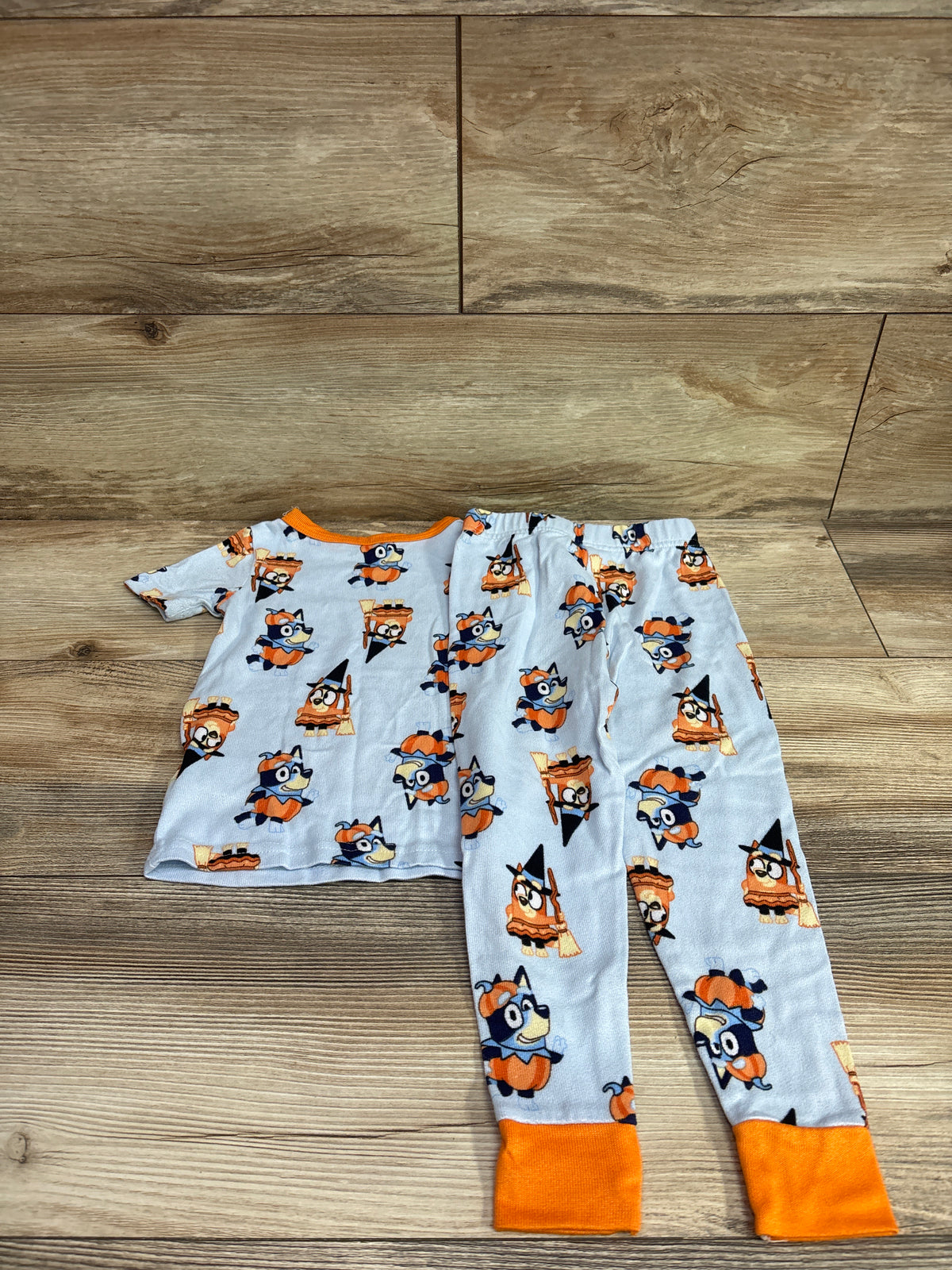 Bluey 2pc Halloween Pajama Set Blue sz 3T