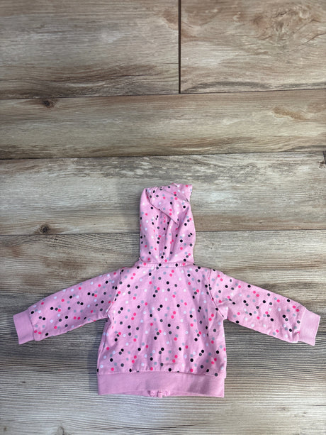 Nike Full Zip Polka Dot Hoodie Pink sz 3m - Me n Mommy To Be