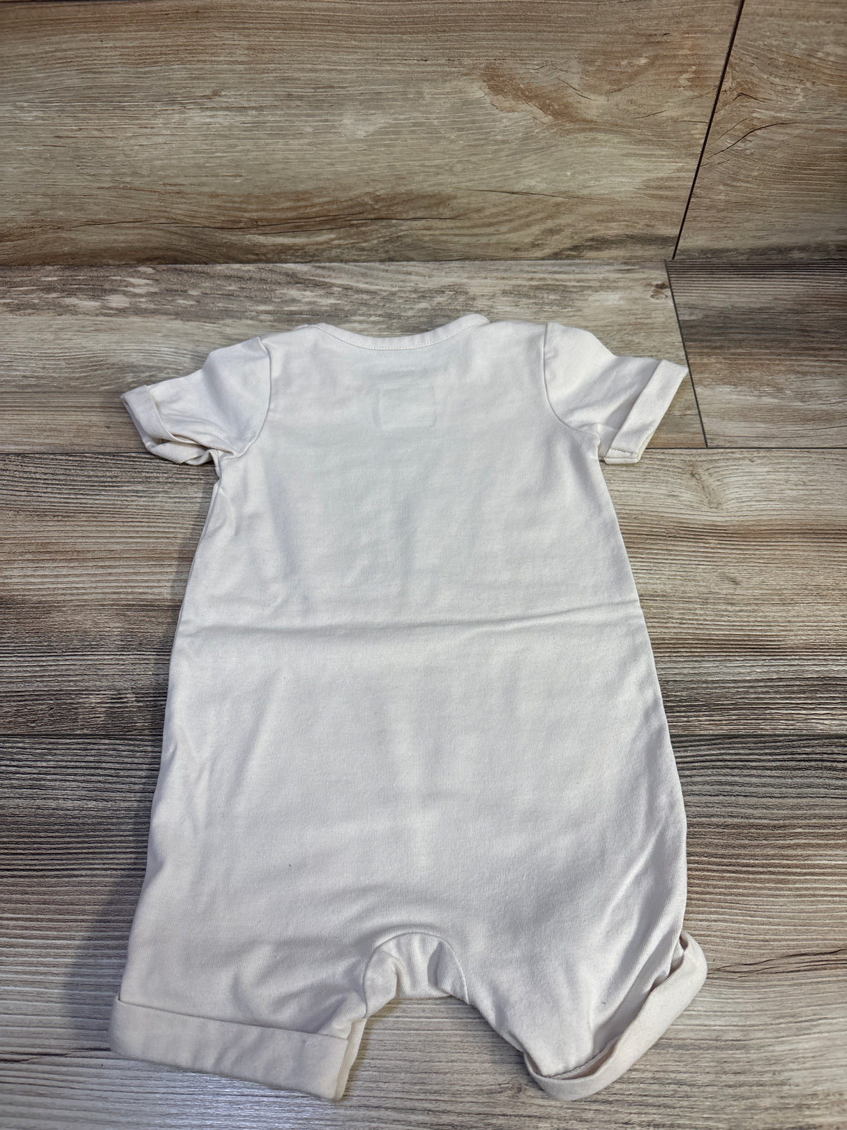 Cat & Jack 'Oh, Hey Boo!' Shortie Romper Ivory sz 12m