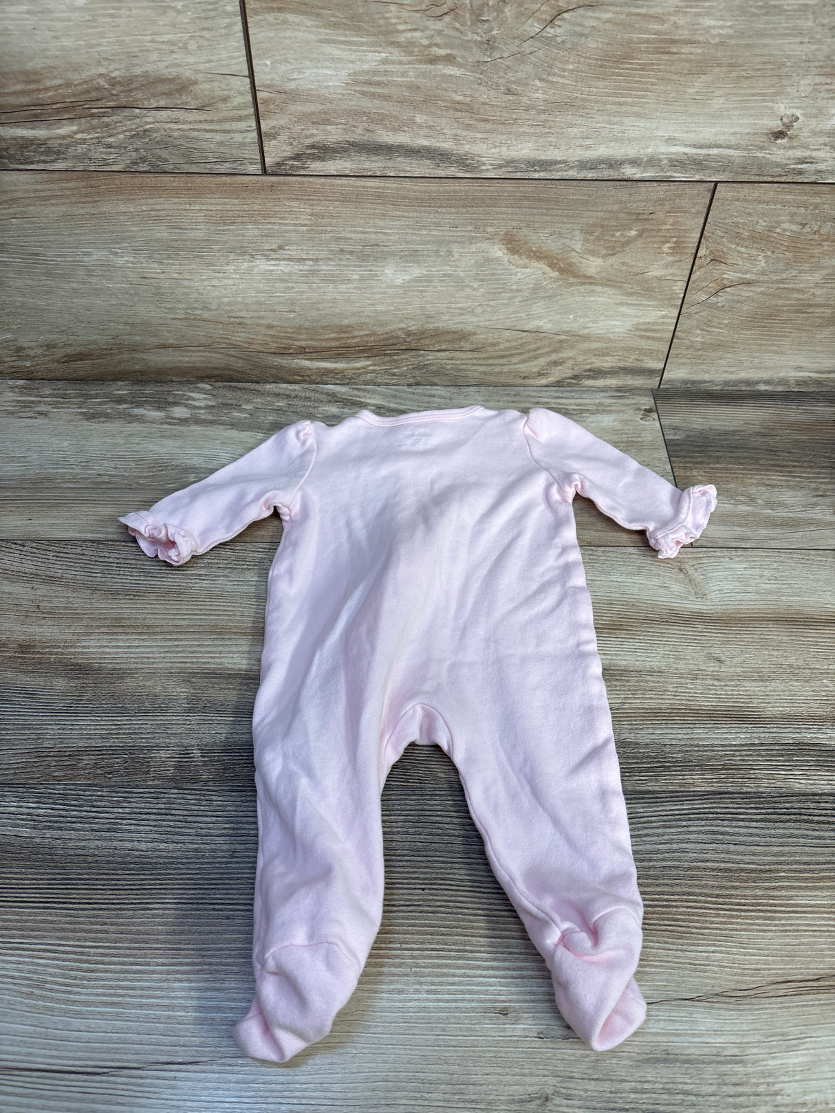 Little Me Embroidered Sleeper Pink sz 3m