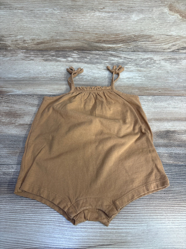 Old Navy Sleeveless Romper Brown sz 6-12m - Me n Mommy To Be